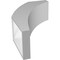 Ekena Millwork 6-in. W x 14-in. D x 22-in. H Thorton Architectural Grade PVC Knee Brace BRCP06X14X22THR - alternate 2